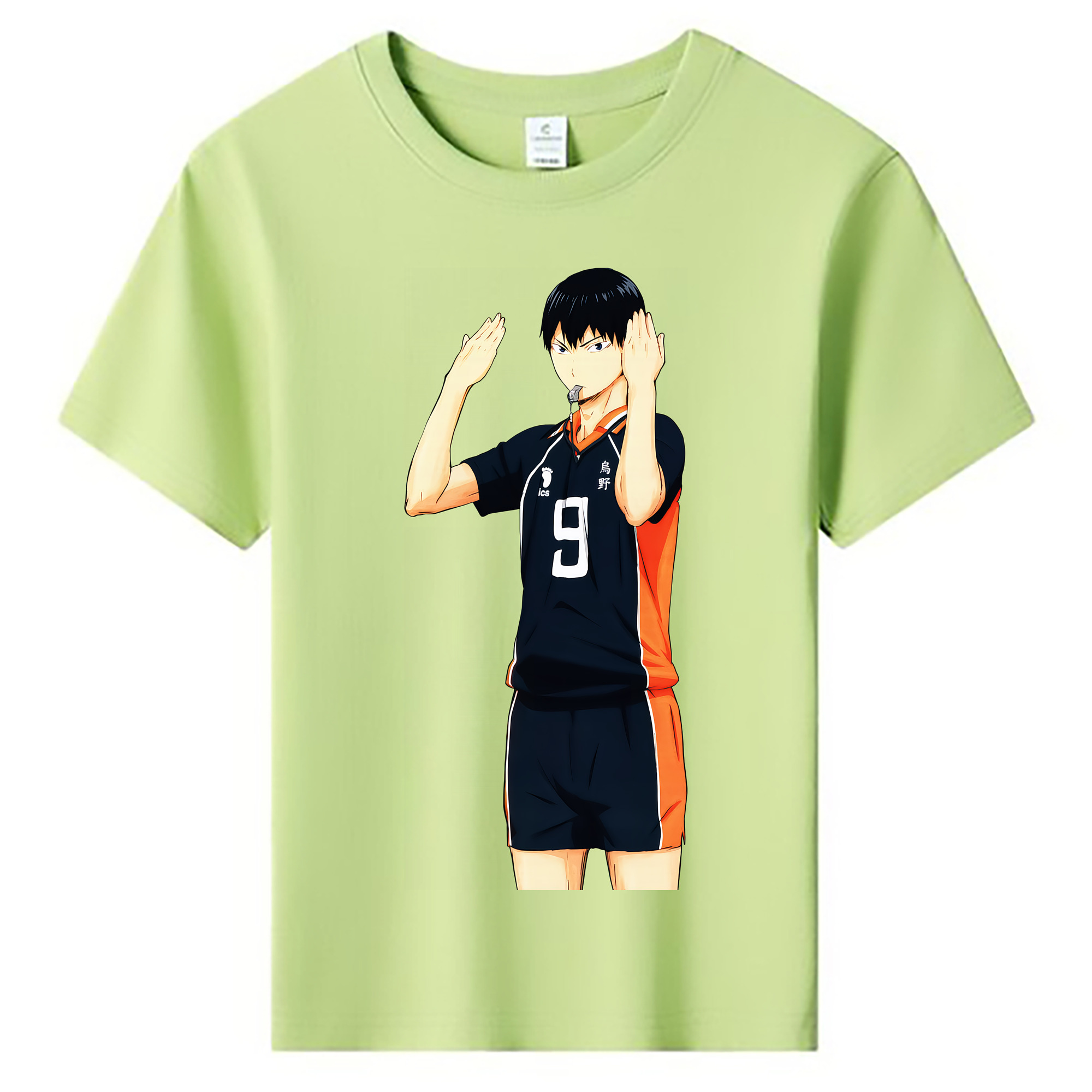 （画像用） ハイキュー!! Haikyu!! 綿100％キッズTシャツ（フロントプリント）